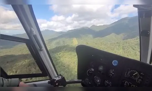 Quatro helicópteros e um avião participam de buscas a monomotor no PR