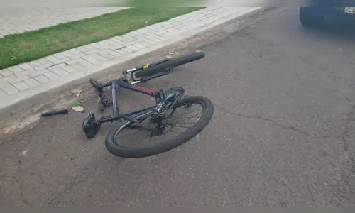Ciclista fica em estado grave após acidente em Maringá