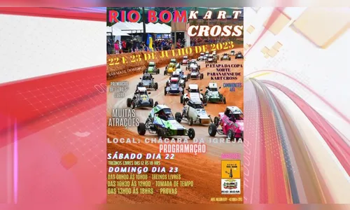 Rio Bom recebe campeonato de Kart Cross neste final de semana