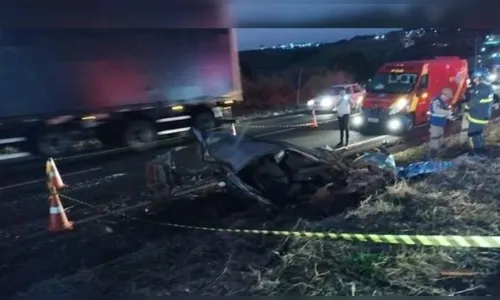 Vítima de acidente  na BR-376 em Cambira é identificada; veja