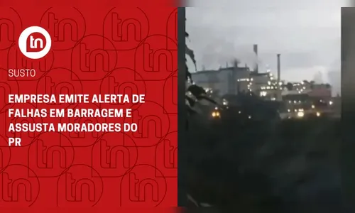 Empresa emite alerta de falhas em barragem e assusta moradores do PR
