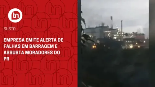 Empresa emite alerta de falhas em barragem e assusta moradores do PR