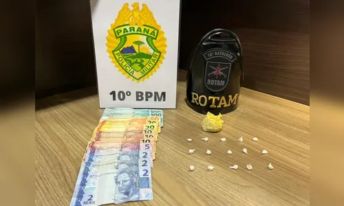 Rotam prende morador do Jardim Ponta Grossa com porções de crack