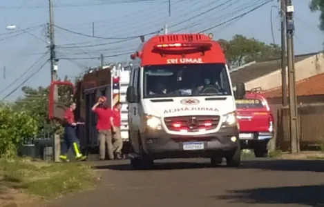 Equipe do SAMU conseguiu desligar o gás e acalmar idoso após surto psicótico