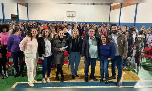 Prefeito anuncia sobre inauguração de Escola Municipal