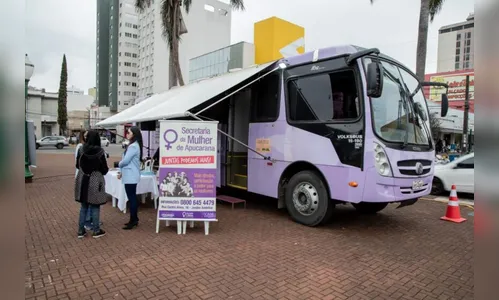 'Ônibus Lilás' mobiliza rede de combate à violência contra mulheres