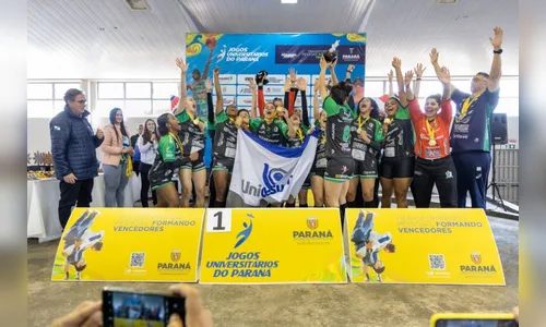 Unicesumar conquista o título geral dos Jogos Universitários do Paraná