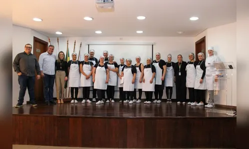 Cambira forma nova turma em curso de auxiliar em cozinha