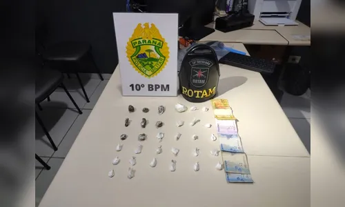 Suspeito de tráfico agride policiais e acaba preso pela Rotam