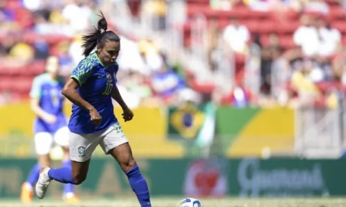 Marta, craque da seleção brasileira feminina