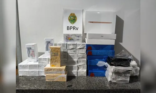 PRE apreende eletrônicos ilegais em ônibus no Vale do Ivaí