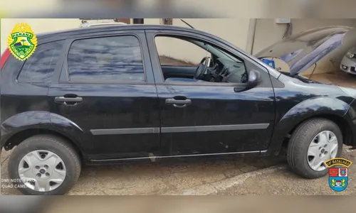 Policiais recuperam carro furtado e homem é detido no Vale do Ivaí