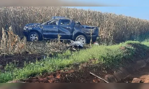 Jovem de 19 anos morre na PR-497; outras três pessoas ficam feridas