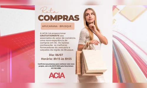 Acia apresenta nova rota de compras para lojistas associados