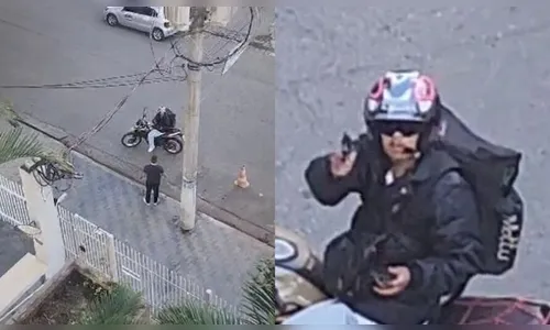 Ladrão assalta pedestre e atira em moradora que filmava ação; assista