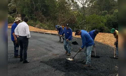 Reconstrução de galeria e asfalto na 'Grande Alexandre' é finalizada