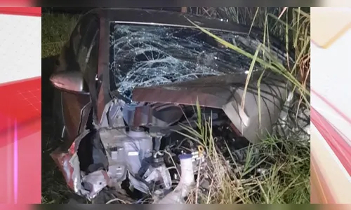 Motorista de 51 anos fica ferido após acidente na PR-444