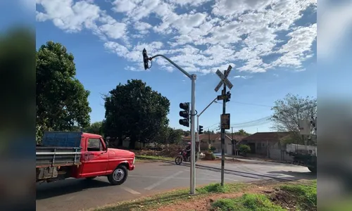 Sarandi testa sistema de alerta em cruzamentos de linha férrea