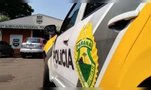 Ladrão escala prédio e 