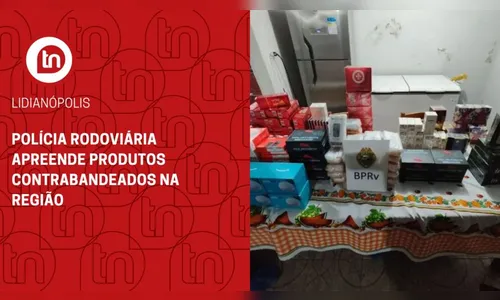 Polícia Rodoviária apreende produtos contrabandeados na região