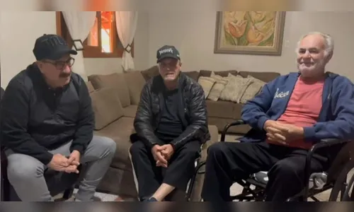 Apresentador Ratinho visita o ex-deputado Miltinho Pupio em Jandaia