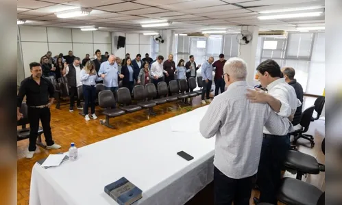 Café com Pastores leva momento religioso à Prefeitura de Apucarana