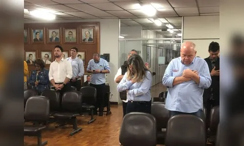 Rodolfo Mota 'causa' ao participar de evento na Prefeitura