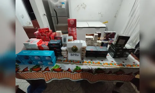 Polícia Rodoviária apreende produtos contrabandeados na região
