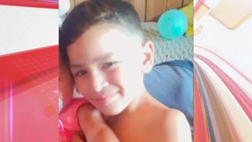 Wesley Cardoso de Souza, de 9 anos, morreu no hospital