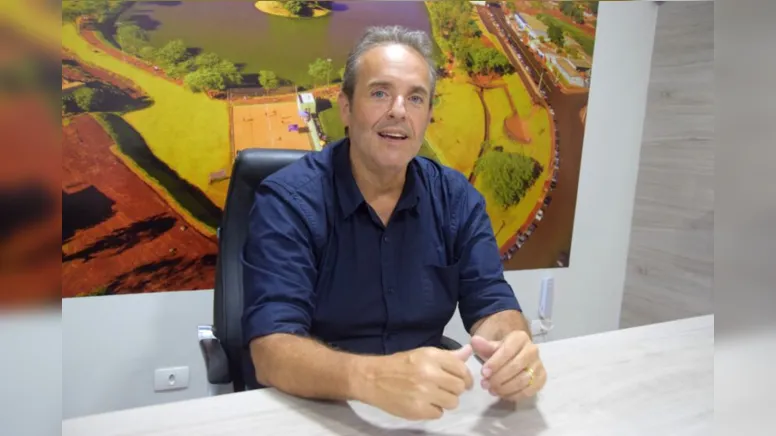 vice-prefeito de Ivaiporã, Marcelo Reis (PTB), de 49 anos