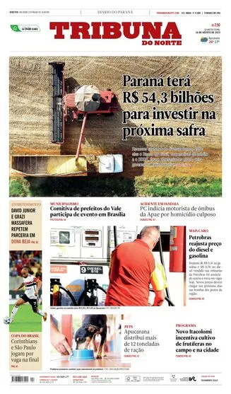 Edição do dia 16 de agosto de  2023