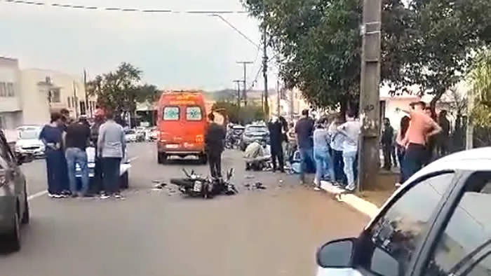 O acidente aconteceu nesta quarta-feira (16)