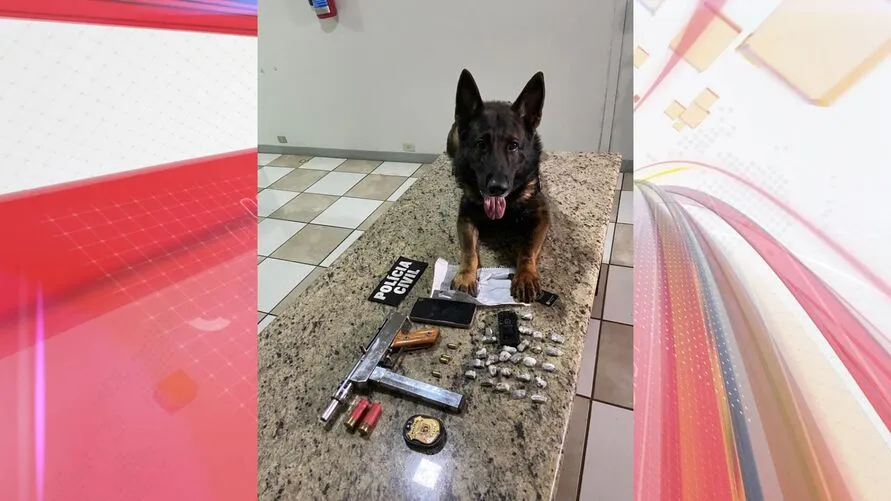 Polícia Civil prende homem e apreende submetralhadora no Fariz Gebrim