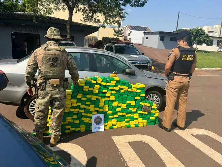 A apreensão aconteceu na tarde desta terça-feira