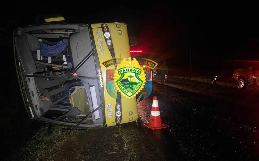 Acidente ocorreu por volta das 23h30 em Lunardelli