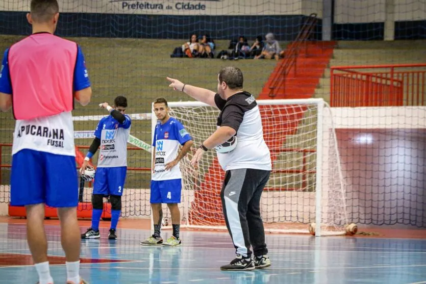 Apucarana Futsal se prepara para o confronto