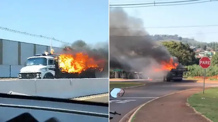 As causas do incêndio ainda não foram reveladas