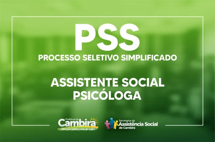 Confira o Edital do PSS