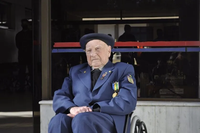 Mário Ferroni, aos 104 anos