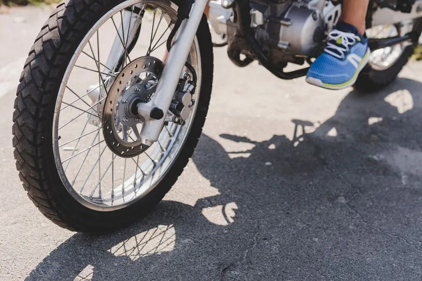 Moto foi furtada enquanto a mulher dormia