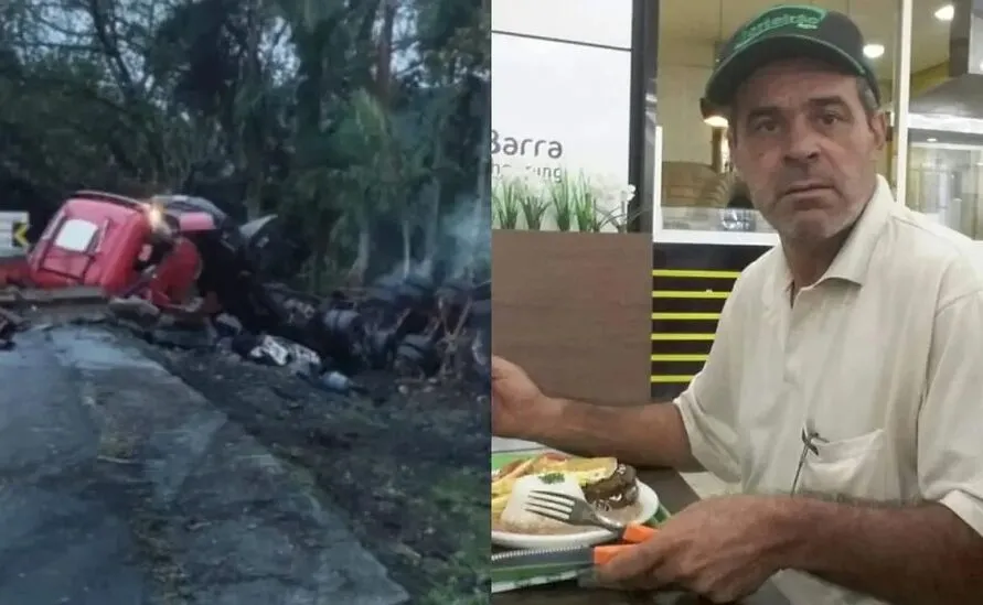 O acidente aconteceu no final da tarde dessa quarta-feira