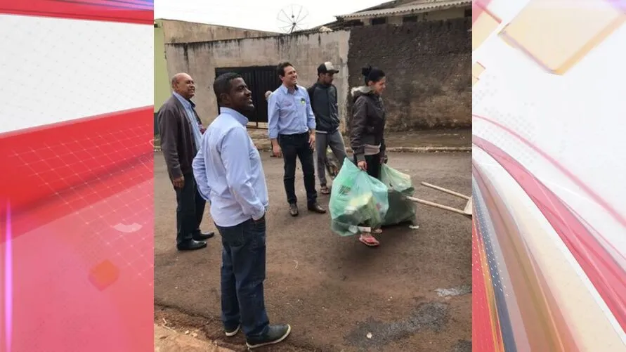 Prefeito e comitiva visitam Feira Verde