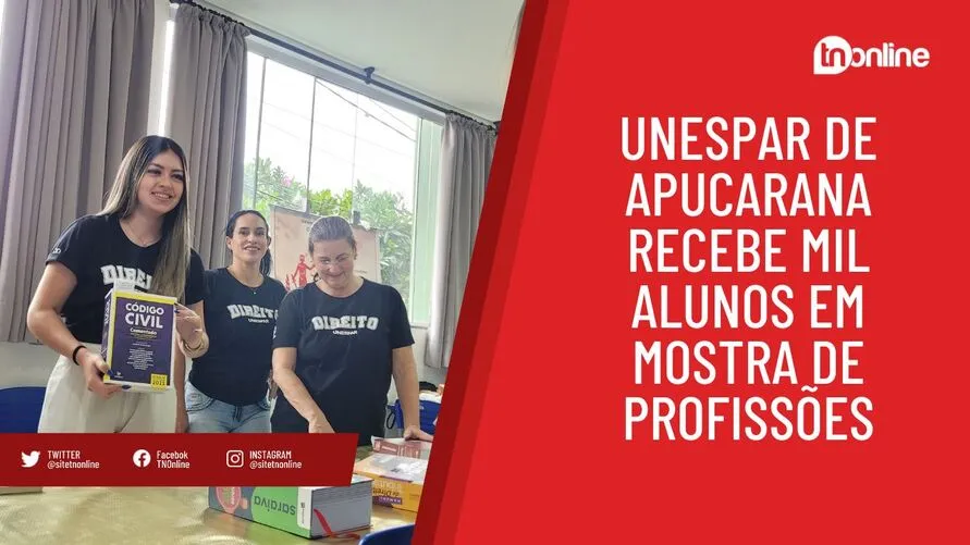 Unespar de Apucarana recebe mil alunos em mostra de profissões