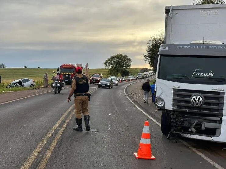 cidente matou passageiro de carro na manhã deste sábado, em Cambé (PR)