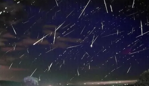 A Chuva de Meteoros Perseidas vai acontecer neste fim de semana