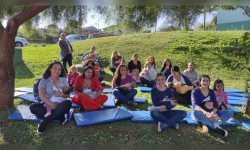 Saúde de Ivaiporã promove ação sobre aleitamento materno