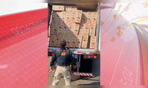 Ação da PRF termina com um preso e cigarros apreendidos na BR-369