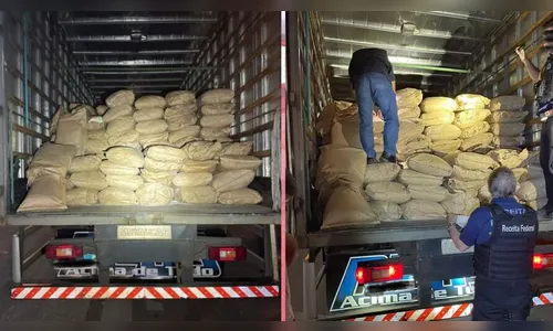 Carga de 14 toneladas de leite em pó é apreendida no Noroeste do PR