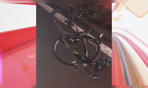 Ciclista é atingido por carro ao cruzar a PR-444 em Arapongas