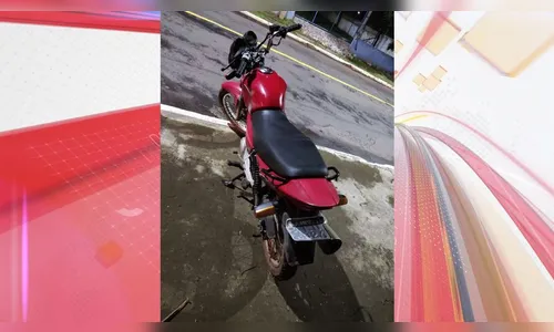 Policía Militar de Apucarana recupera motocicleta furtada